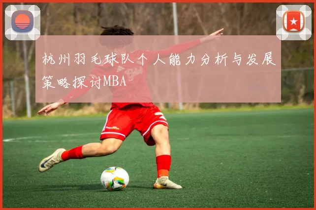 杭州羽毛球队个人能力分析与发展策略探讨MBA